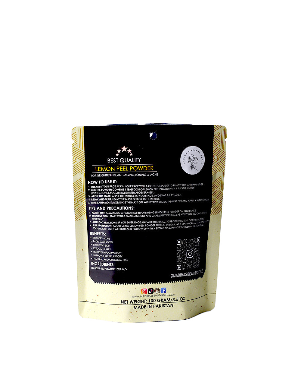 Lemon Peel Powder